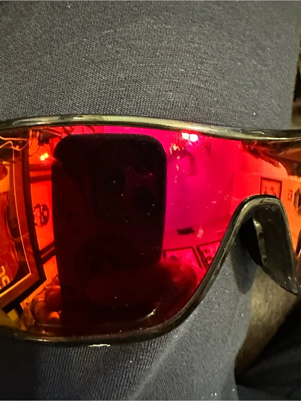 Oakley Flak 2.0 XL Sunglasses with Red Mirror Turbine